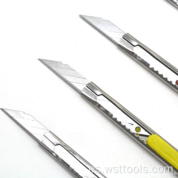 Nuevo cuchillo de uso general retráctil cortador de cajas de diseño